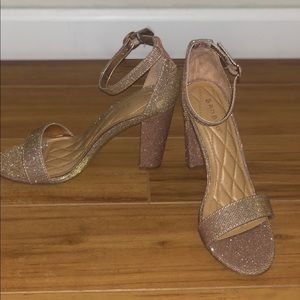 New sparkly Heel sandals.